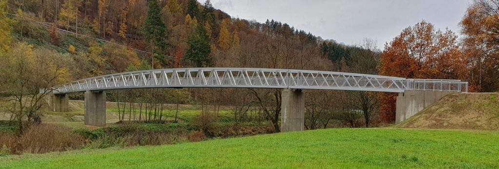 Aluminiumbrücke Paulsdorf