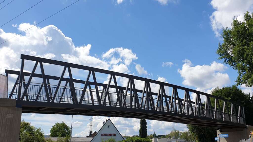 Aluminiumbrücke Aachen 35m Brückenlänge