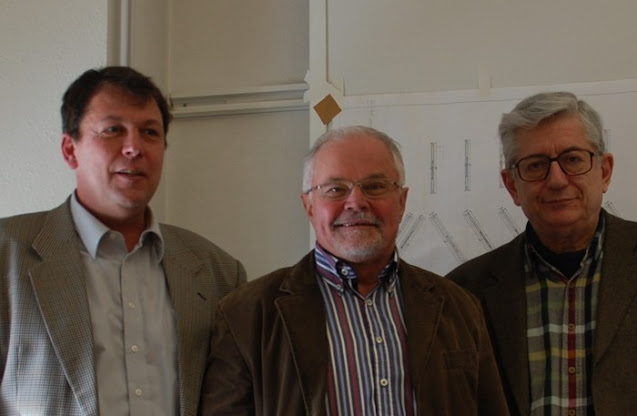 Prof. Kosteas, Werner Glück und thomas Ulbrich bei einer gemeinsamen Veranstaltung